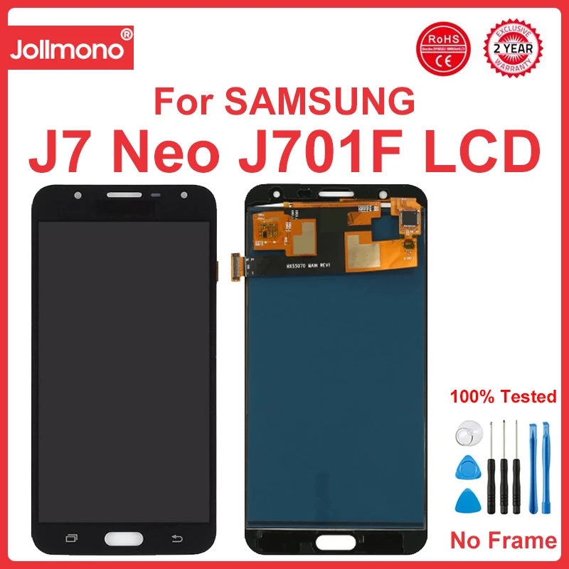 5.5\'\' J701 Lcds For SAMSUNG Galaxy J7 Neo LCD Display With Touch Screen Assembly For Samsung J701 J701F J701M J701MT