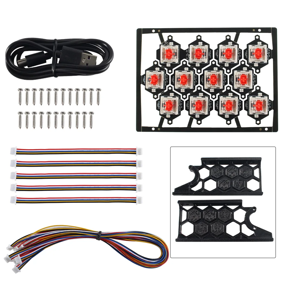 

Hot Key Board Voron Skirt Klipper Pre-installed Pcb Board with LED for Voron V2.4 Trident Switchwire 3D Printers