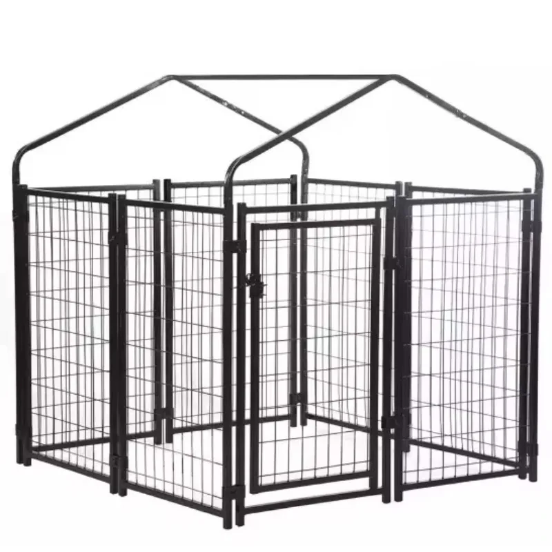 

Heavy Duty Metal Cage Dog Run Kennel
