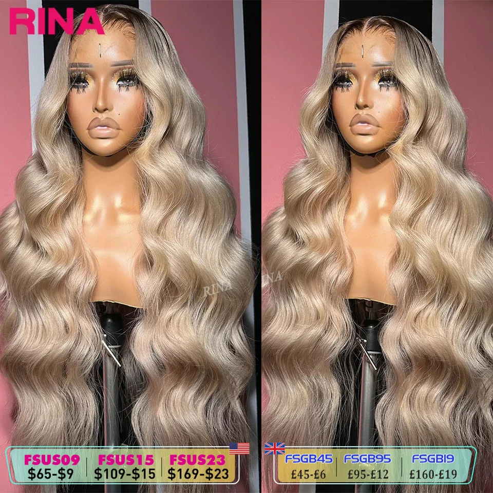 Body Jewelry Underwear - 13x6 Ombre Blonde With Root Colored