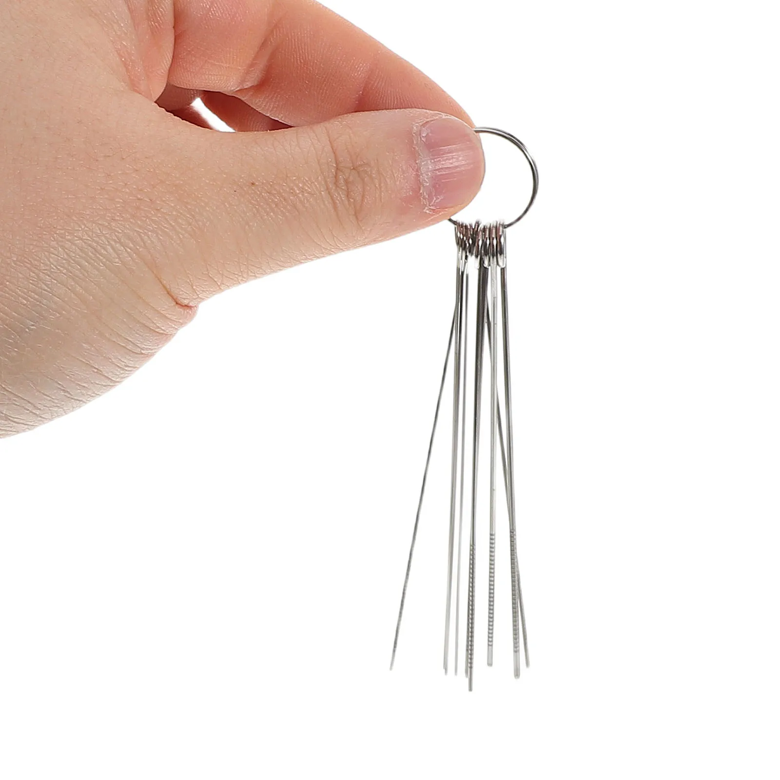 

6Pcs Welding Nozzle Tip Cleaner Stainless Steel Needles Set Torch Torch Tip Carburetor Cleaner Cutting Accessories