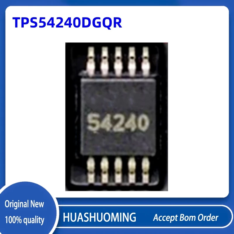 Nuevo 20 unids/lote TPS40210DGQR TPS40210 TPS TPS54240DGQR TPS54240 54240 MSOP10