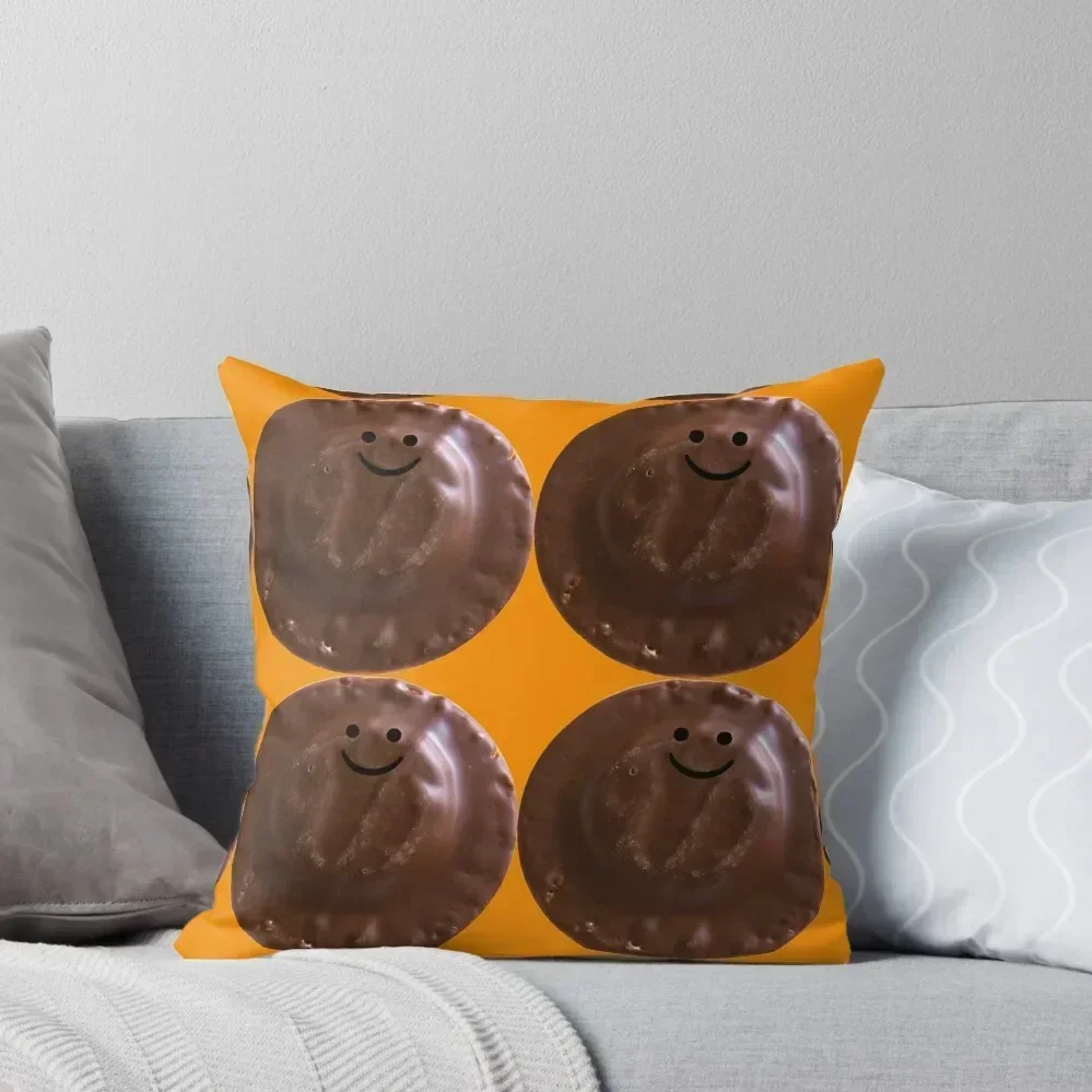 Gerald the Jaffa Cake (large) Throw Pillow Luxury Sofa Cushions Sofa Cushions Luxury Pillow Cover pillow