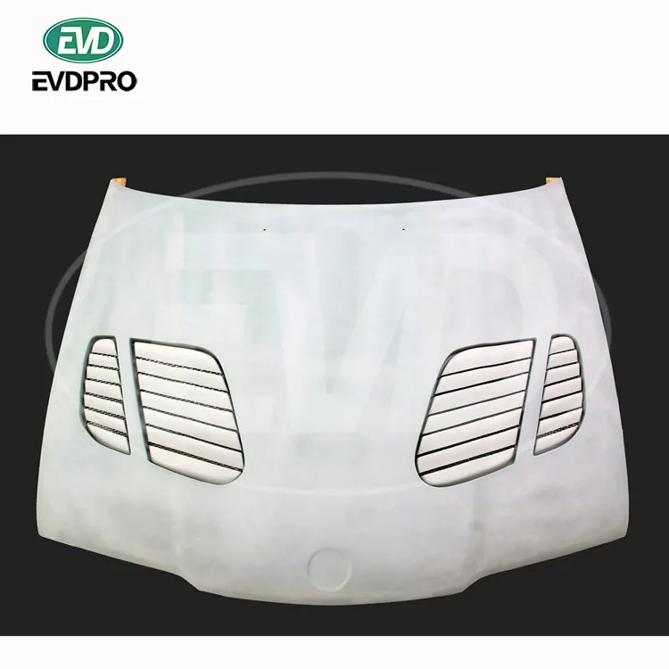 GTR STYLE GLASS FIBER HOOD for 1991-1998 BMW 3 SERIES E36 4D - view 5