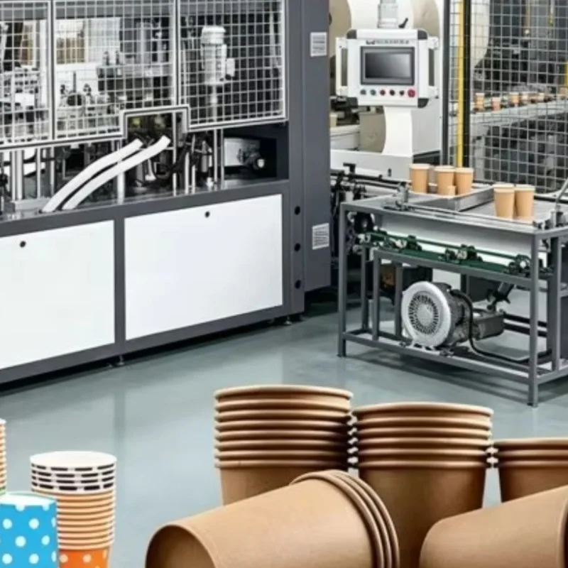 100pcs/min Full Automatic Paper Cup Making Machine Disposable Machine Make Cups Paper High Speed Paper Cup Forming Machine Price