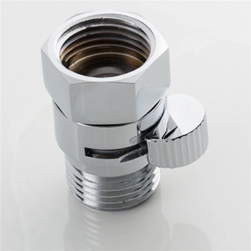 

3X Quality Hand Shower And Bidet Flow Control Valve Bathroom Brass Switch Valve Toilet Bidet Faucet Accessories