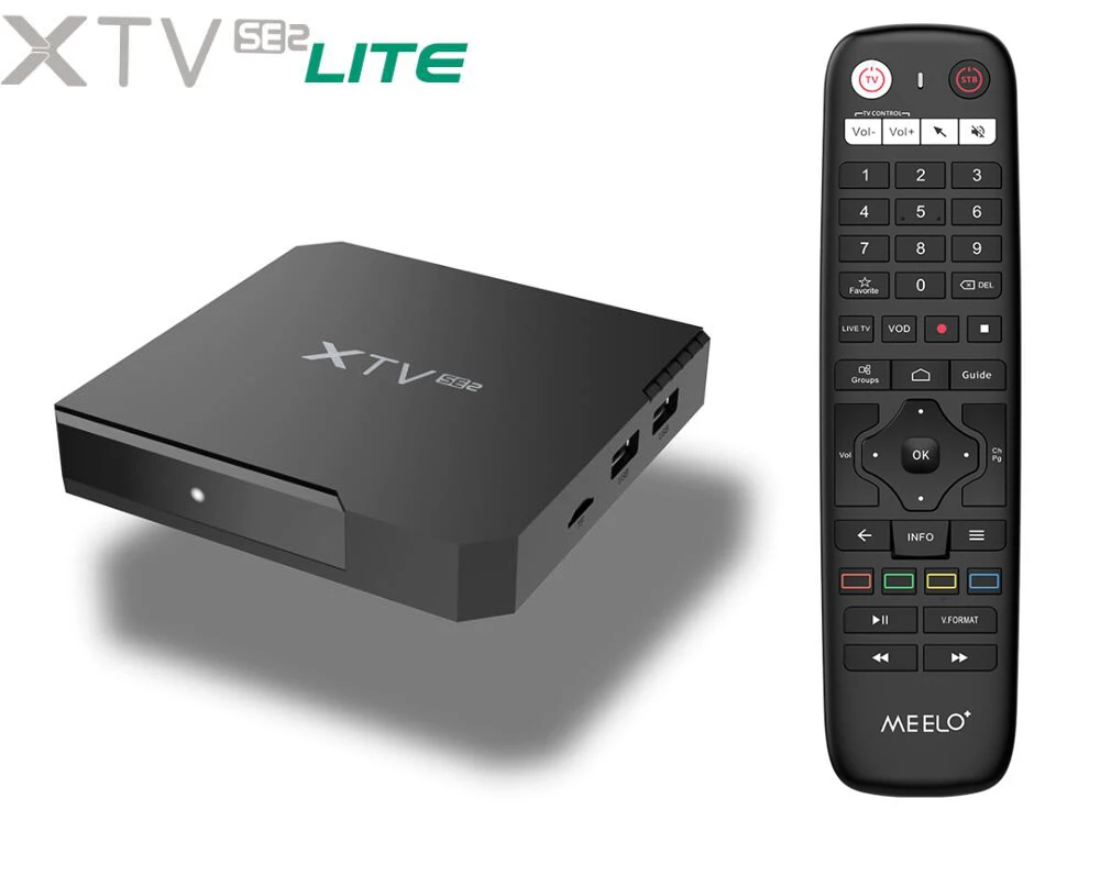10 Uds Meelo Plus XTV SE2 Lite TV BOX Android 11 Amlogic S905W2 4K 2G RAM 8G ROM Android TV Box Mytv