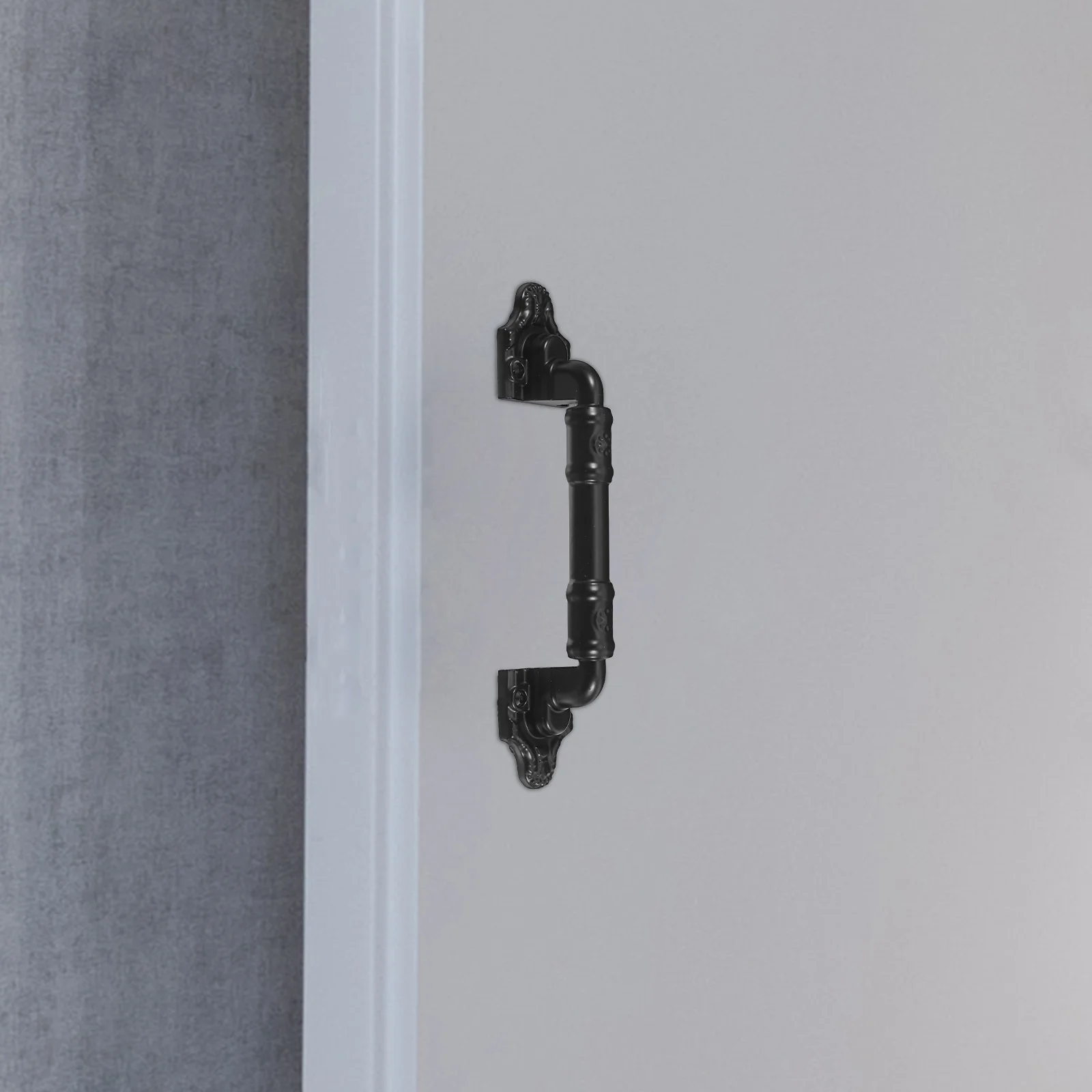 

2pcs Barn Door Handle Closet Pulls HeavyDuty Chest Handles Sliding Pocket Screen Doors NoDrill Wooden Room Main Doors Stylish