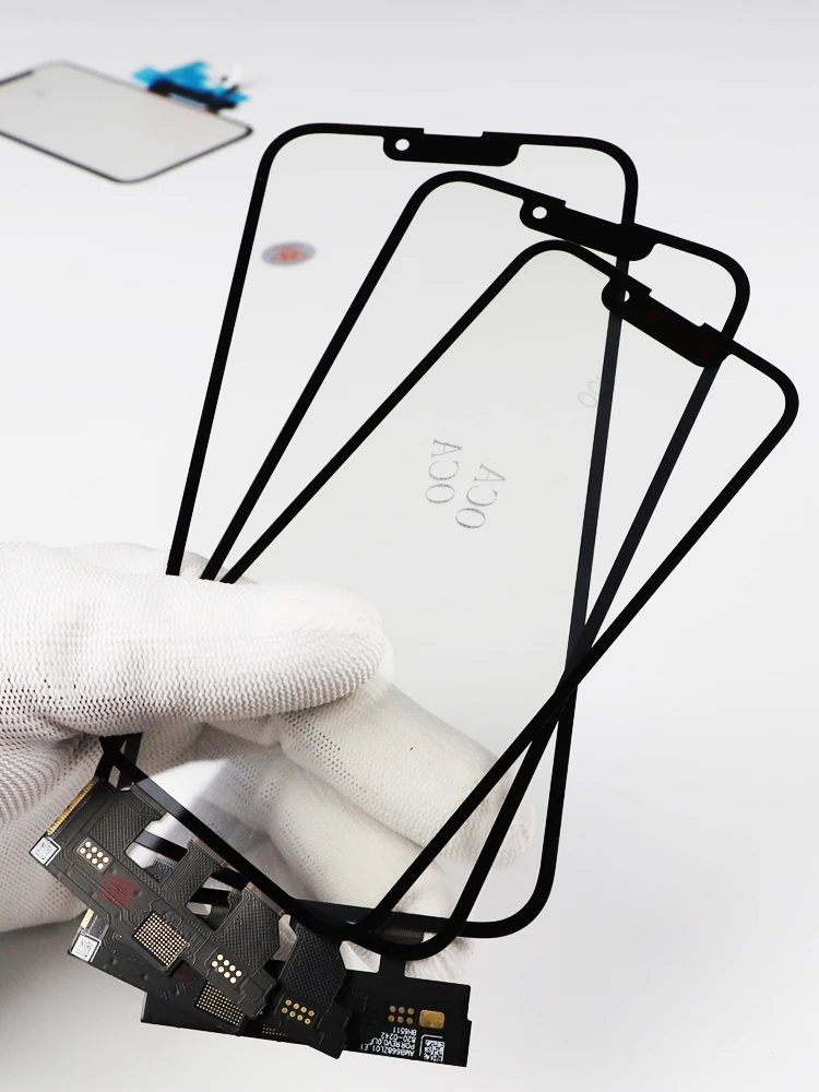 5 szt. Novecel 14 Pro Max OEM Bez Układów IC Digitizer Szkło Dotykowe Sprawdzane Wysokiej Jakości Zamiennik dla iPhone 12 11 Pro Max Dotyk z OCA Fi — zdjęcie 2