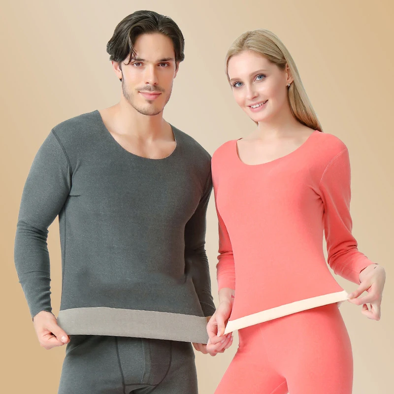 

Men Thermal Underwear Long Johns For Women Men Winter Thicken Thermo Underwear Set Couples Keep Warm Thermal Shirt And Pants Set