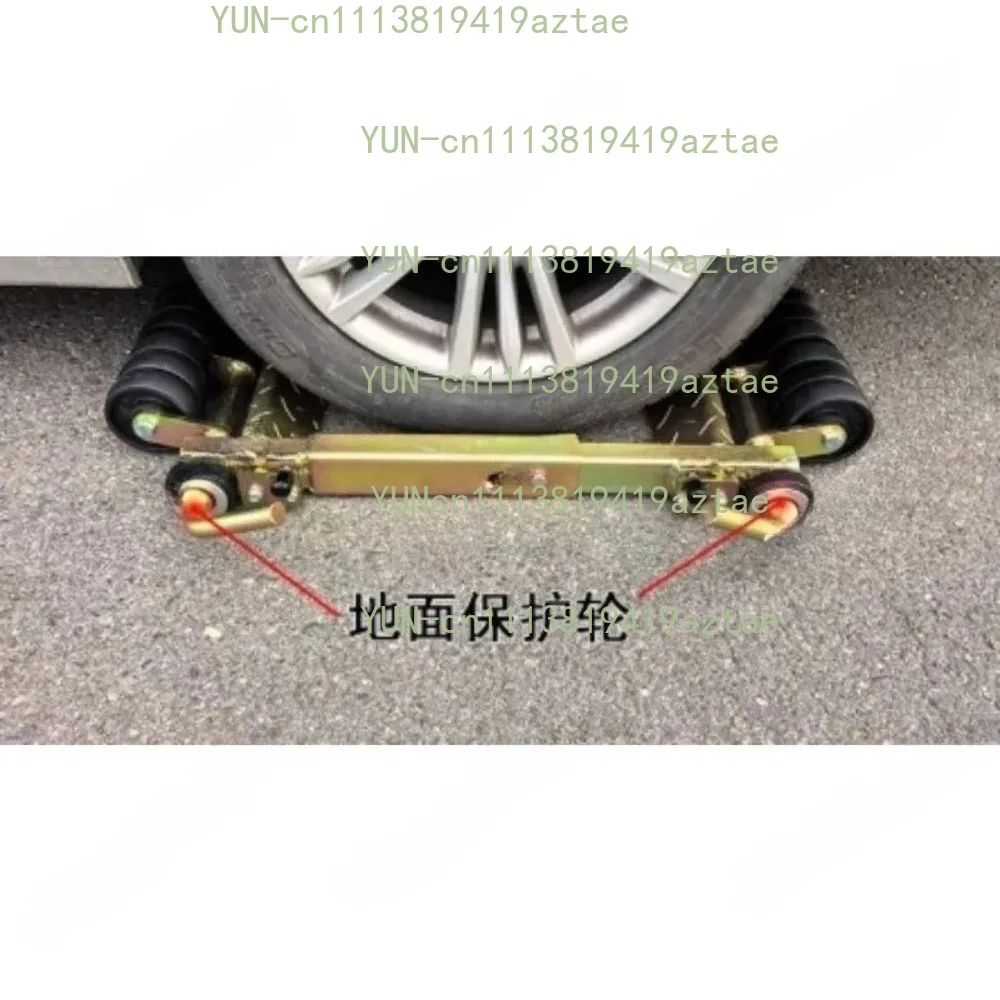 Loading Roller Lifttable Vehicle Wheel Dolly Jack 4 Vehicle Lever Positioning Wheel Dolly for Car Tire