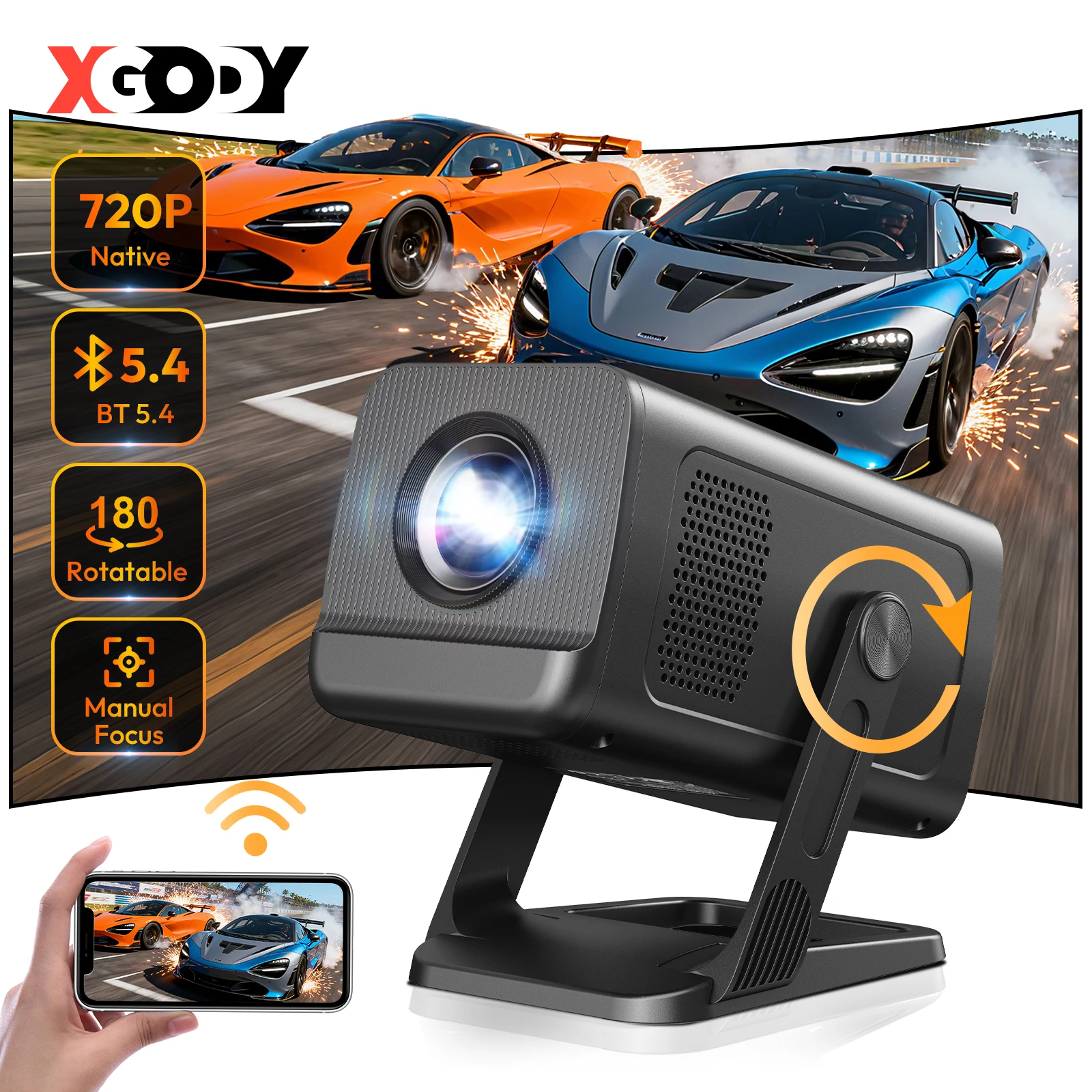 projecteur-xgody-mini-resolution-native-720p-android-110-projecteurs-4k-300-ansi-wifi6-bt50-cinema-maison-portable-exterieur-180-°-projet-rotatif