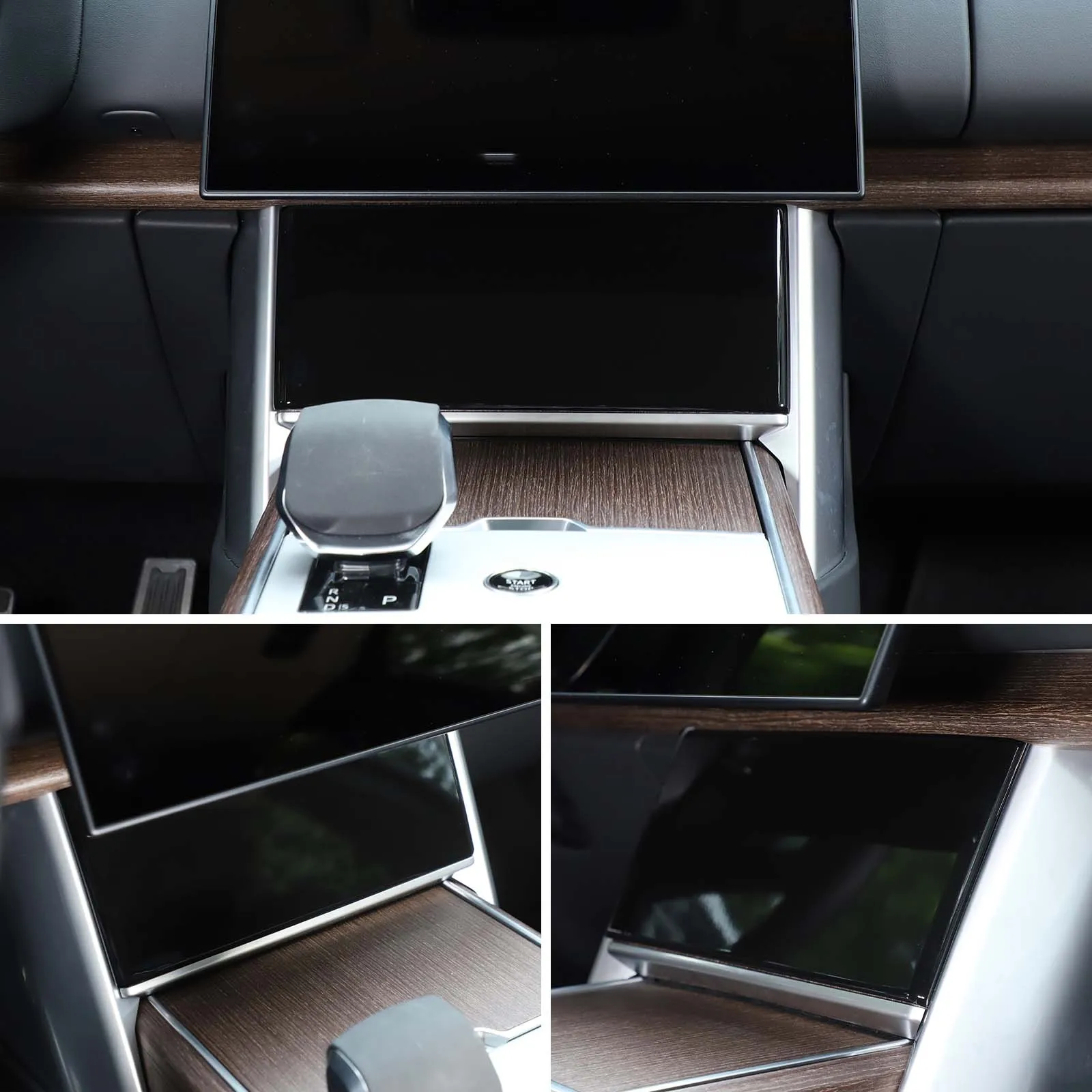 

For Land Rover Range Rover Vogue L460 2024+ Car Center Navigation Lower Decorative Panel Cover Sticker Interior Accessories