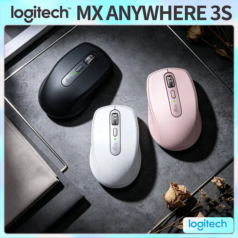 

Ergonomic MX Anywhere 3S - Darkfield 8K DPI, Precision Grip, Suitable for Toy Store Age Group Consult Service