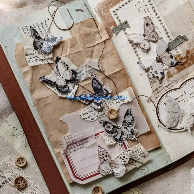 Künstlerische Dekore Aufkleber Scrapbooking Aufkleber dekorative Aufkleber selbstklebende Aufkleber Y4QF – Detail 10