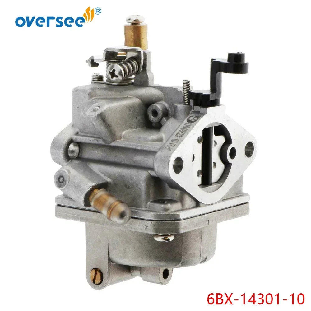 6BX-14301 Carburateur Voor Yamaha Buitenboordmotor Onderdelen 4-Takt 6BX 6BV serie Parsun F6- 04060000   6HP 6BX-14301-10