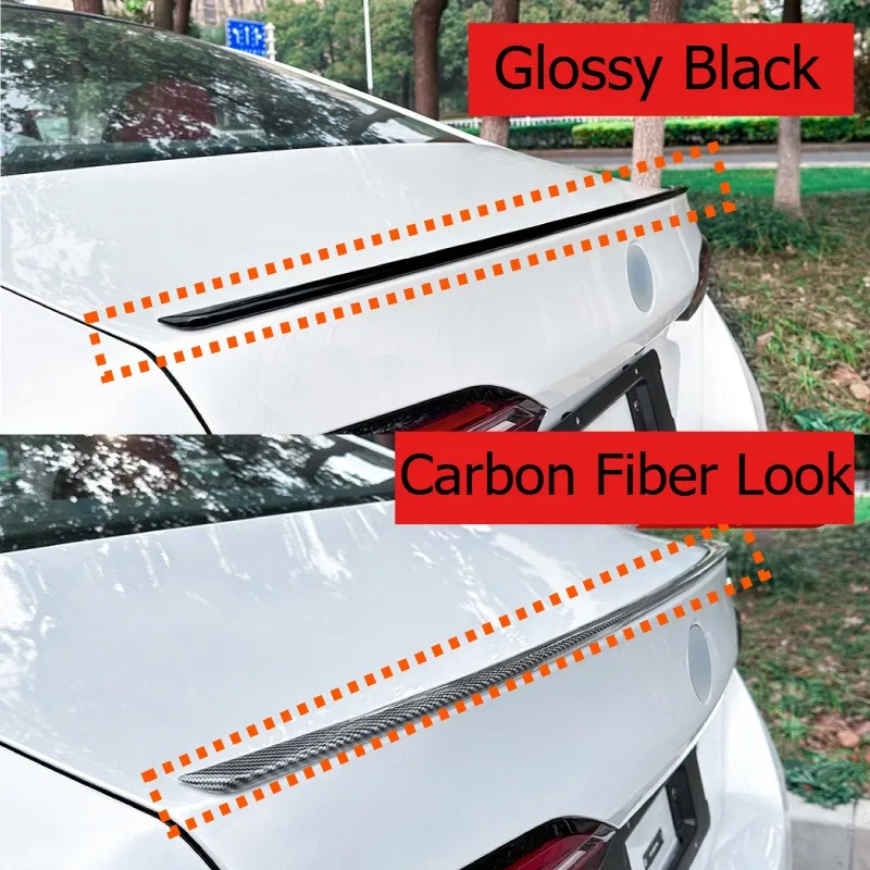 

For BMW 5 Series I5 G60 520d 525i 530i 2024 2025 Rear Spoiler Rear Trunk Tail Wing Bodykits Automobile Parts