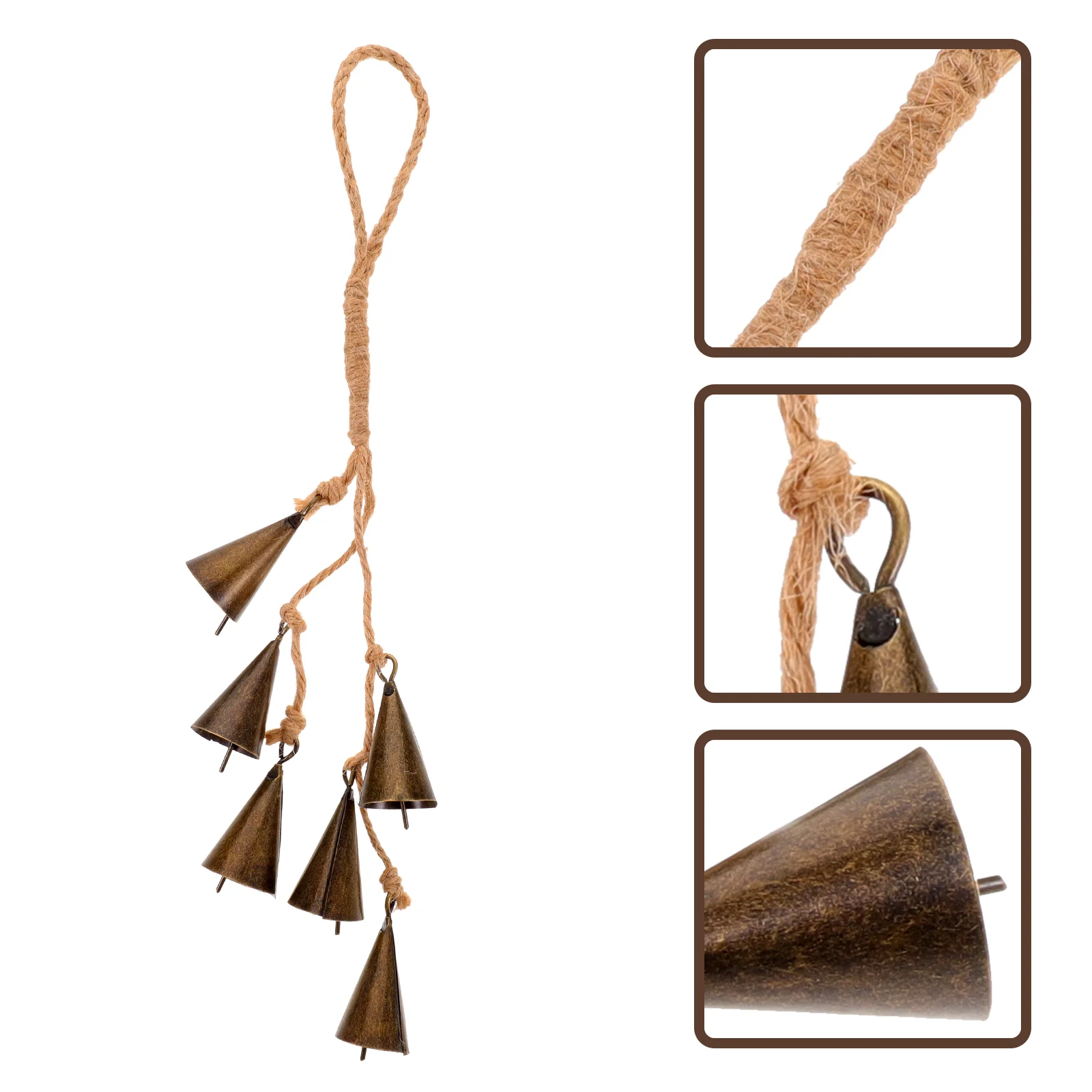 Witch Bell Hanging Wind Protection Windchime Window Wreaths Mini Decor Iron Baby