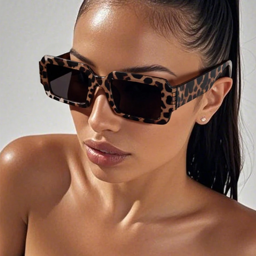 Gafas de sol cuadradas Vintage para mujer, diseño de marca, gafas de sol clásicas para hombre, gafas para conducir al aire libre, viajar, gafas a prueba de viento UV400