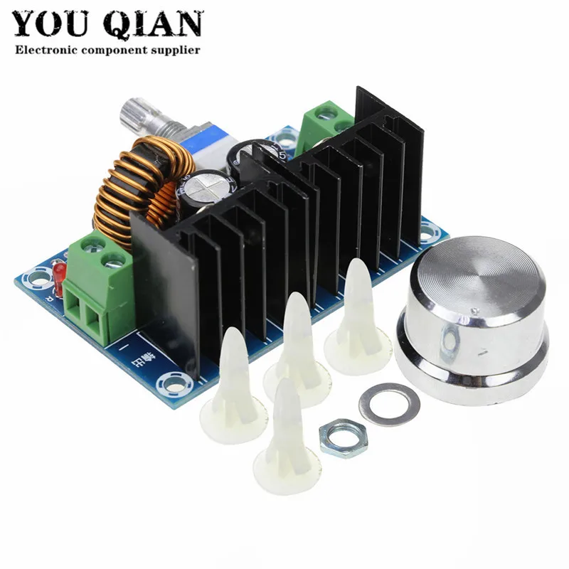 XH-M401 DC-DC Step Down Buck Converter Power Supply Module XL4016E1 PWM Adjustable 4-40V To 1.25-36V Step Down Board 8A 200W