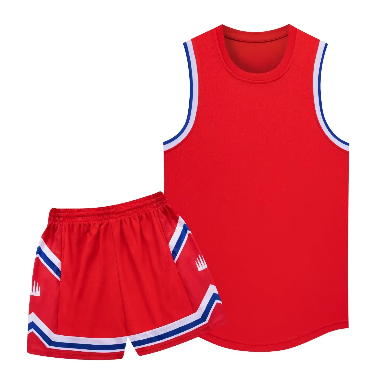 Fashionable Basketball Suit Set That Fits The Body In All Directions Basketball Training Suit For Heat Tranfer Print