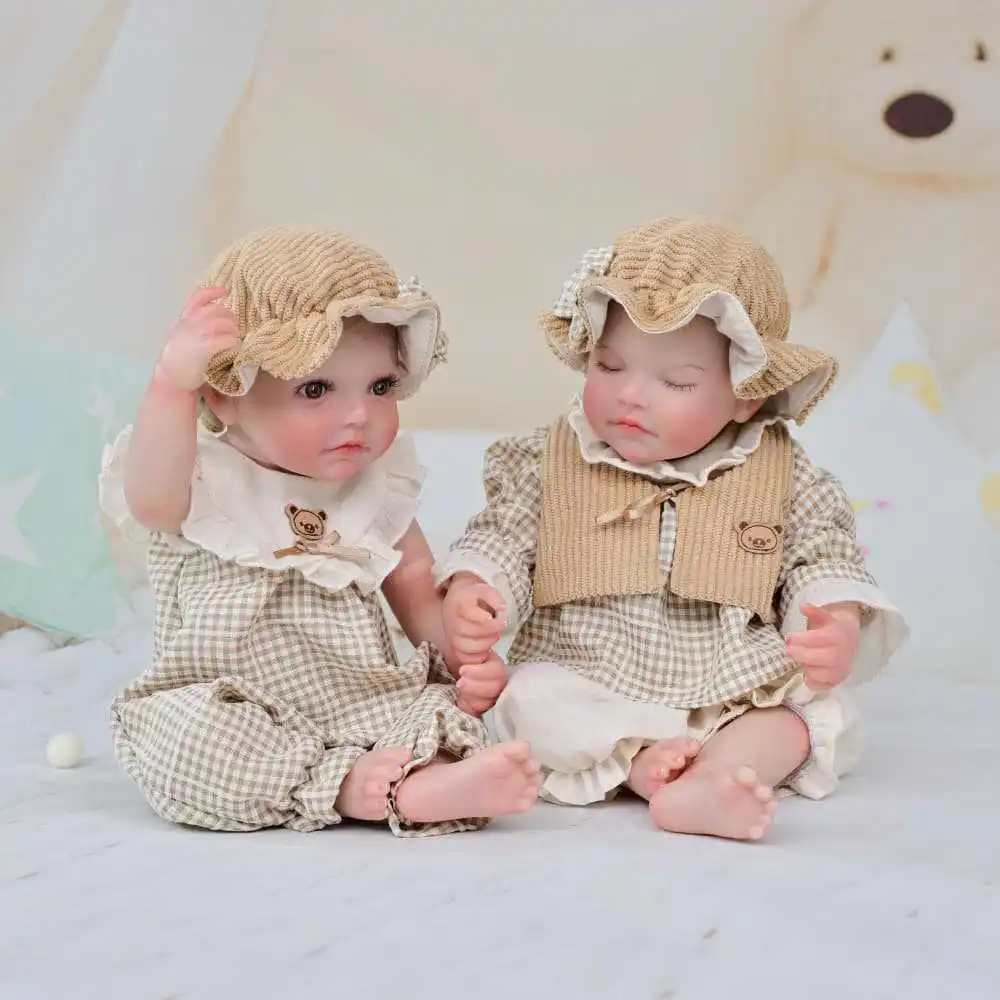 12 Inch New Full Vinyl Reborn Baby Doll Lifelike Toy Figure Gift For Kids