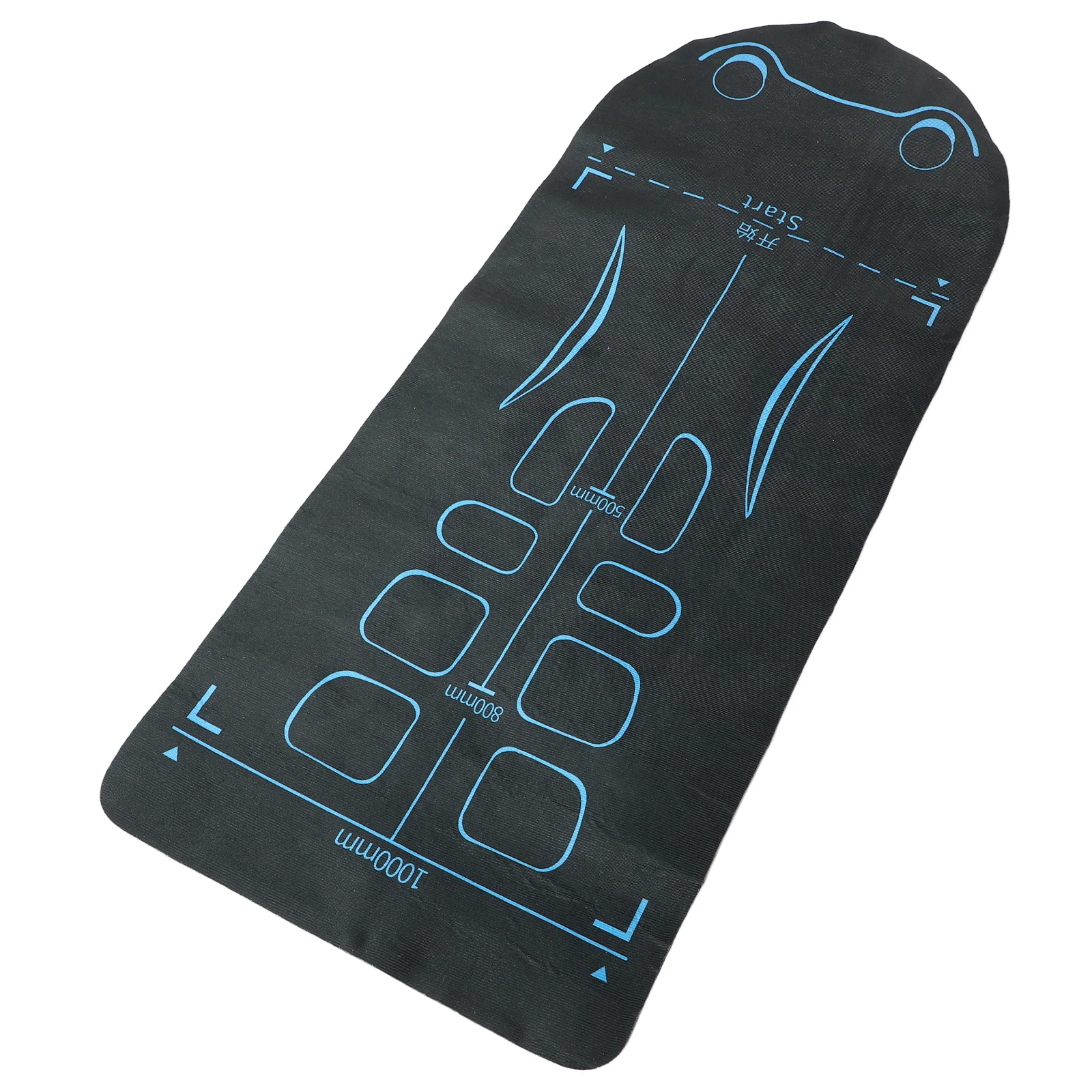 

Fitness Mat Anti-Slip Yoga Mat for Home Workouts Pilates Ab Wheel Exercises Shock Absorption Cushions for Women