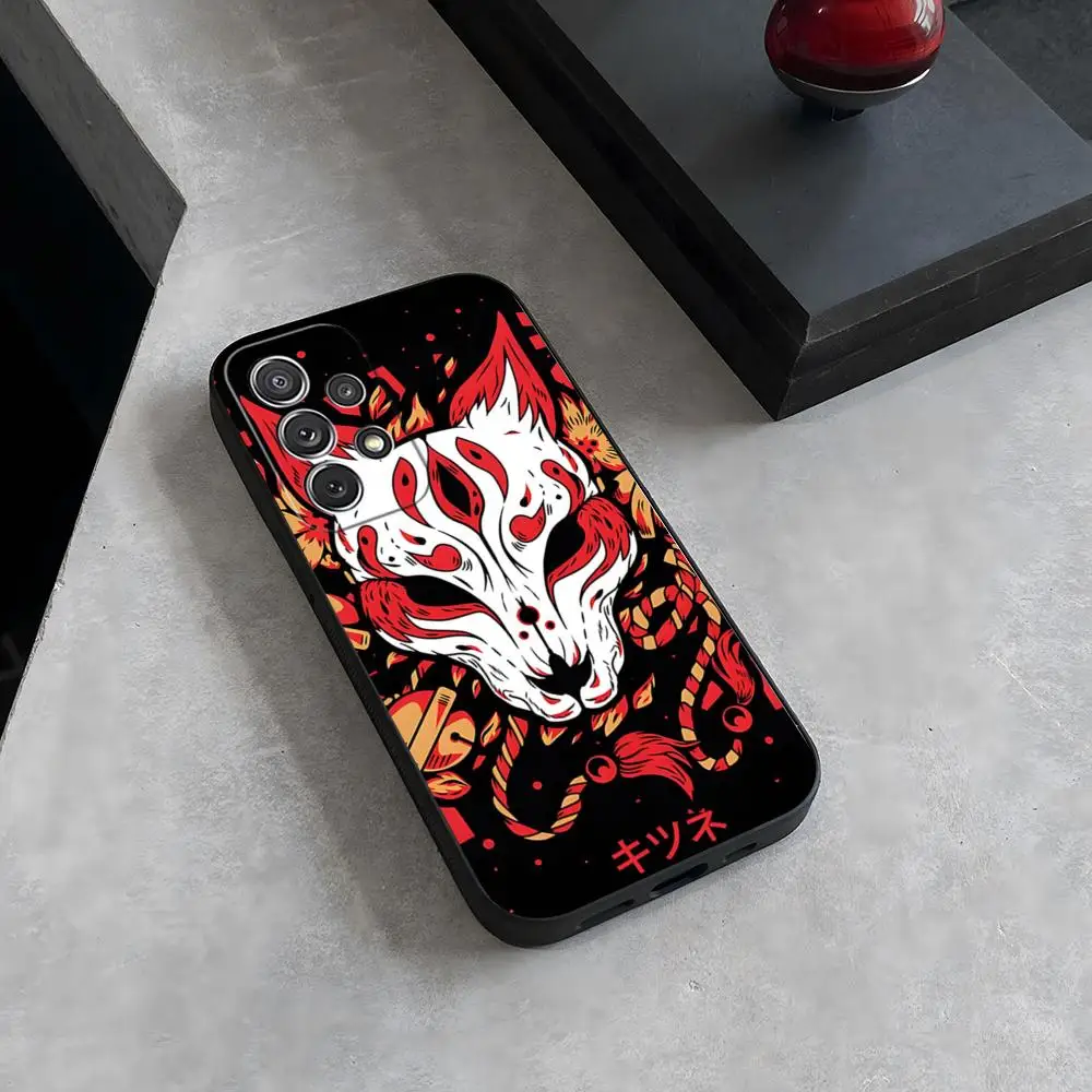 Japanese Oni Hannya Samurai Demon Mask  Phone Case For Xiaomi 14 12 Pro 11 13 Lite 10T 12X Sexy 11i F3 Note redmi POCO M4 M3 X4