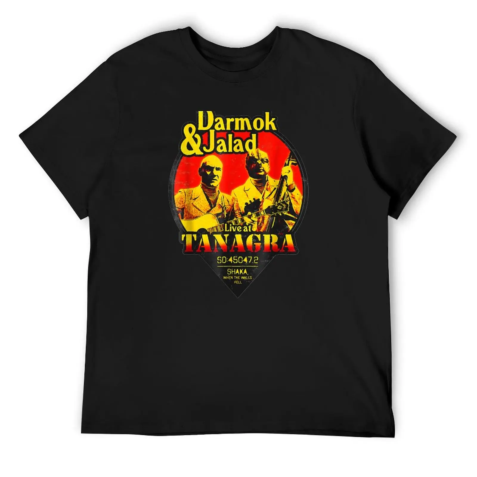 Darmok funny and Jalad At Tanagra T-Shirt plus size tops Blouse t shirt men 100℅ cotton