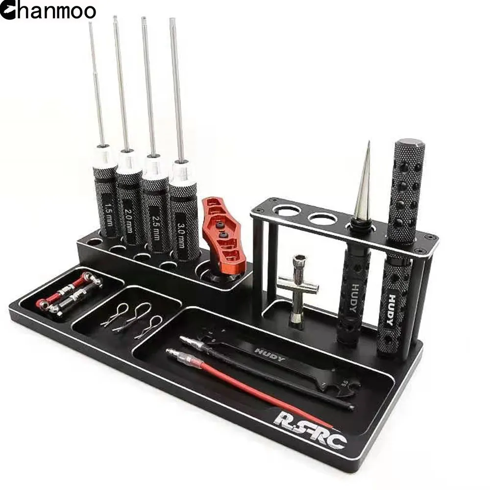 

Alloy Storage Rack Metal Screwdriver Tools Bracket Scissors Pliers Knife Storage Holder Tool Socket for RC Car Boat Aircraft