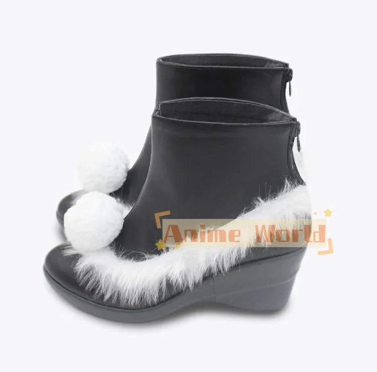 Wuthering Waves Lingyang Cosplay Shoes Prop Anime PU Leather Shoes Custom Made