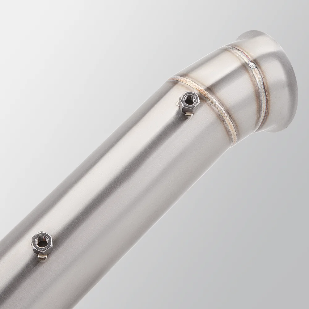 الانزلاق على العادم ل CFMOTO 800MT 800 mt CF800-5A 2021 2022 2023 2024 دراجة نارية العادم الهروب موتو تعديل الأوسط أنبوب ربط الأنابيب #5