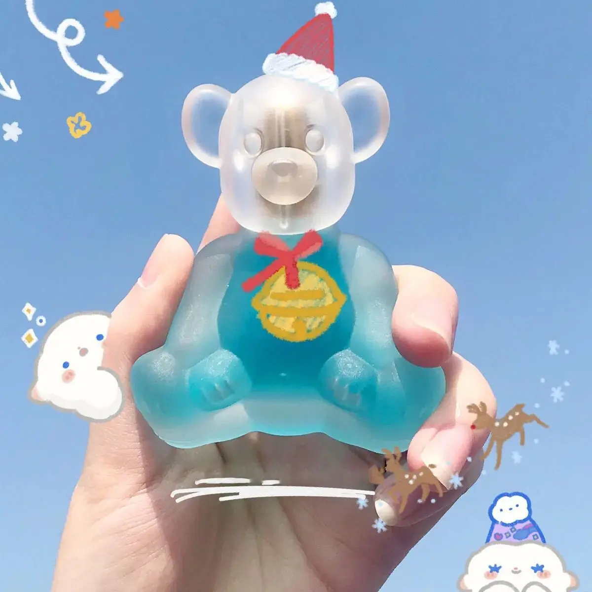 Bibi Bear Cute Student Long-lasting Light Perfume gift