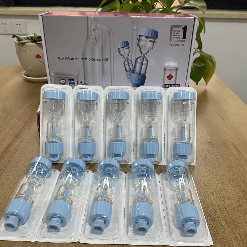 A box of 10  20ml DR PRP Platelet Rich Plasma Easy operation System kits and Swing rotor PRP CGF PRF  centrifuge spot commodity