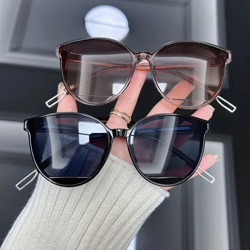 Cat Eye Vintage Sunglasses Women Men Brand Retro Sun Glasses Female Male Fashion Outdoor Mirror Punk Frame Oculos De Sol view 4