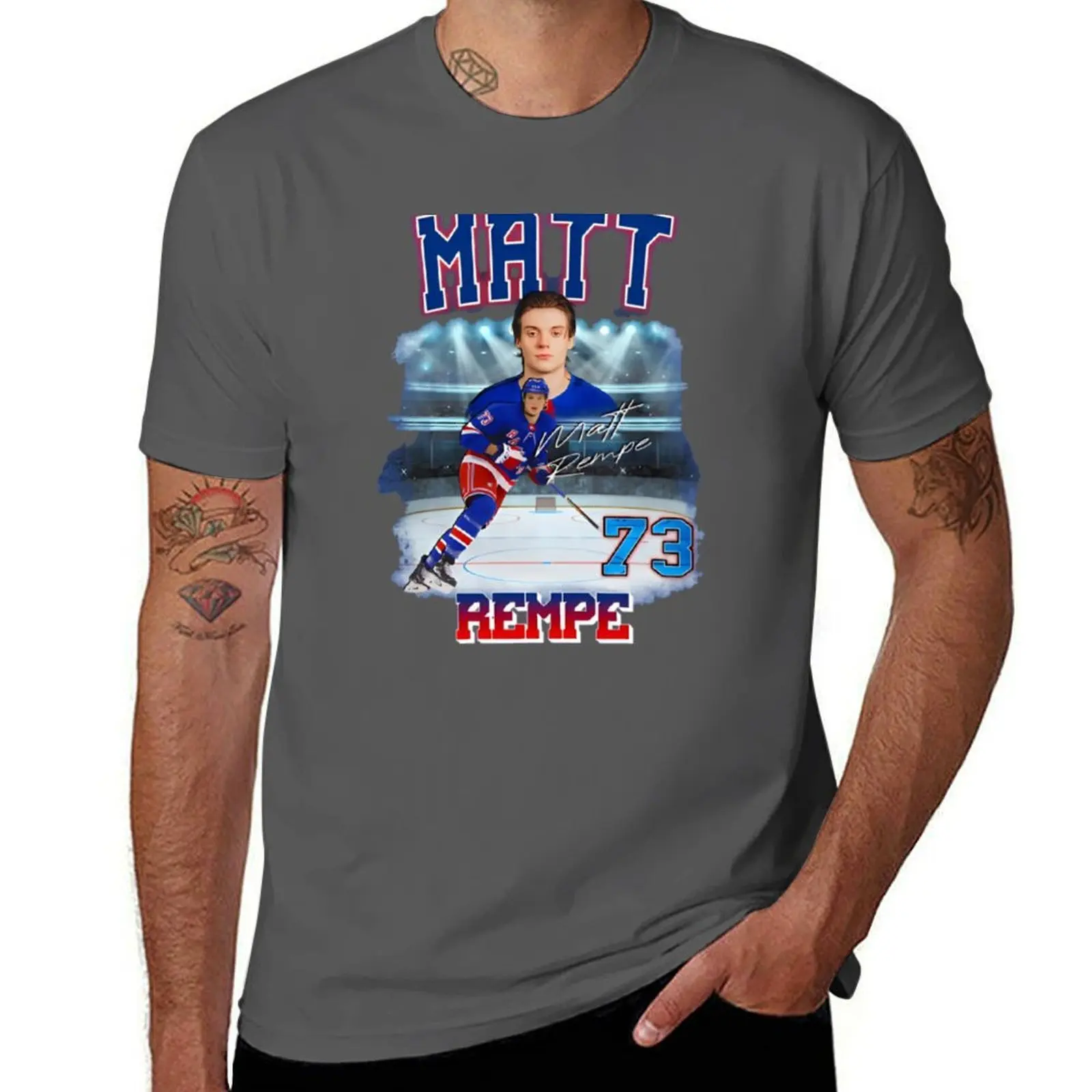 

Matt Rempe 73 T-Shirt man tshirt cotton t shirt man T-Shirt
