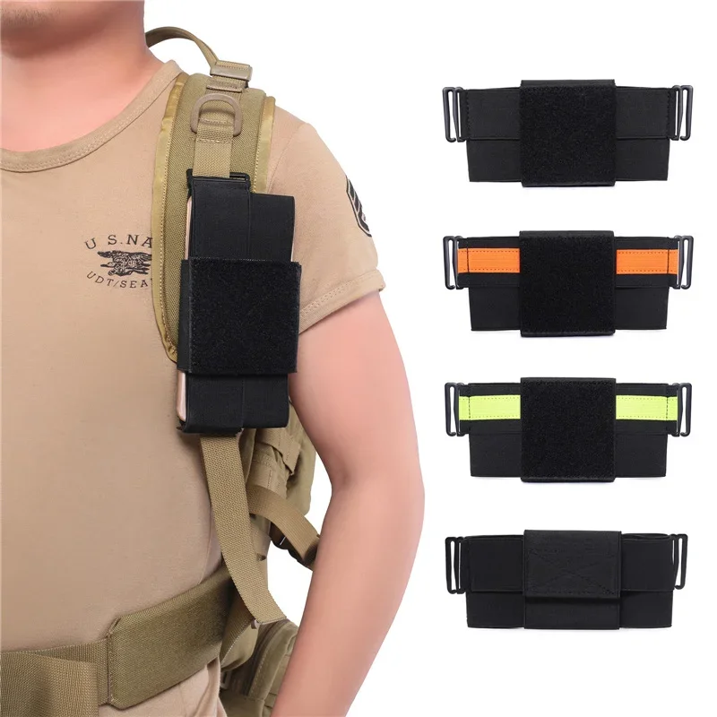 Tactical Phone Pouch Backpack Shoulder Strap Belt Waist Pack Phone Holder Case Outdoor Sports Hunting Bag