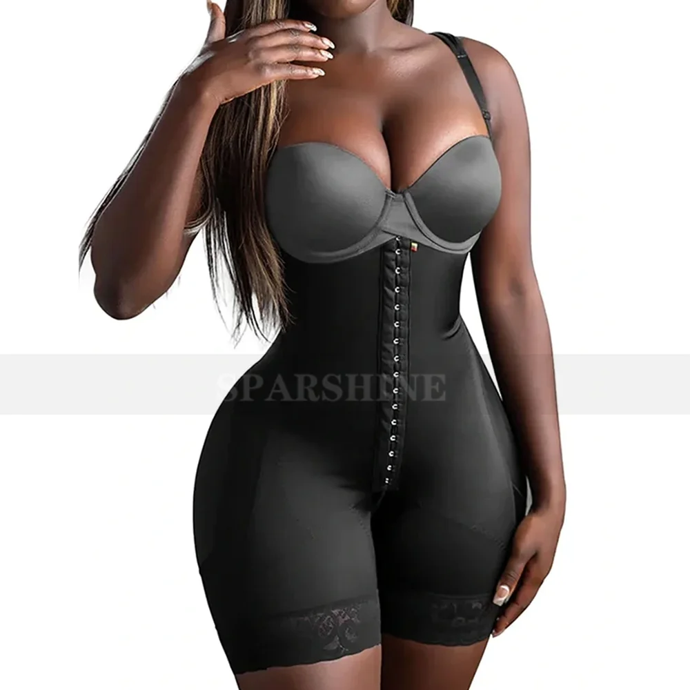Women's Open Chest High Compression Shapewear Slimming Buttocks Lifting Sleeveless Jumpsuits Tummy Control Underwear Body Shaper