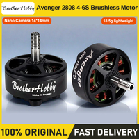Brotherhobby Avenger 2808 1350KV / 1500KV / 1900KV 4-6S Brushless Motor 7-9inch propeller for RC FPV Racing Drone