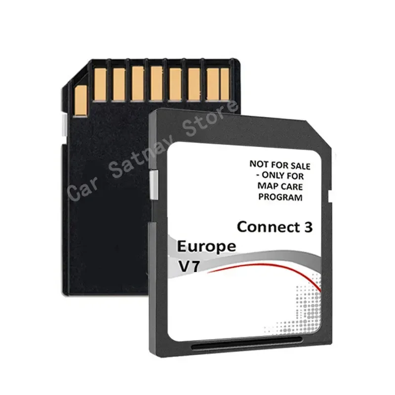 GENUINE for Nissan Connect 3 V7 Maps Latest Sat Nav SD Card 2021 9999850124