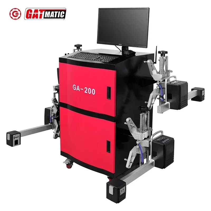 2025Car Garage Equipment Computerized Digital Zigbee Auto CCD Wheel Alignment Machine