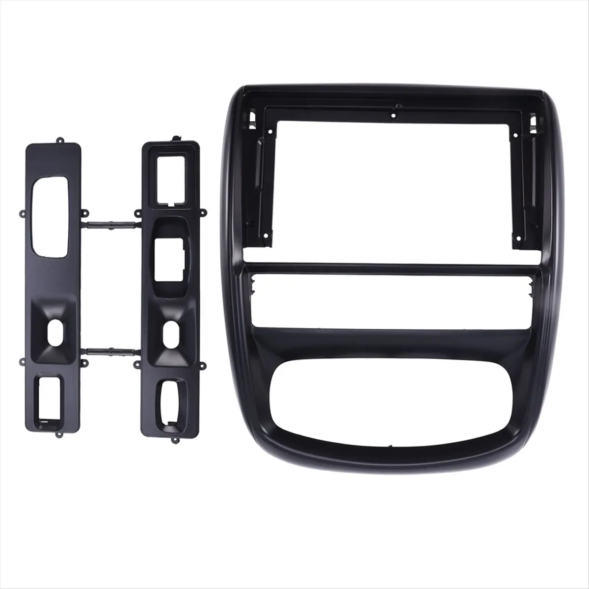 Compatible 9 Inch Fascia for Duster 2012-2014 Radio Stereo GPS MP5 Android Player 2Din Head Unit Panel Dash Frame
