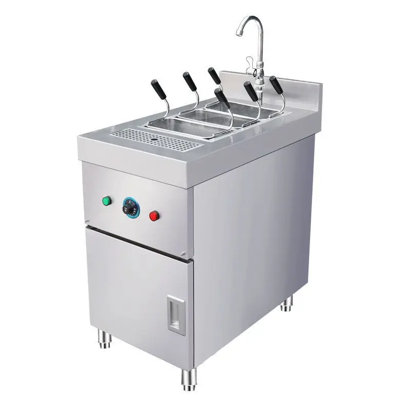 

Stainless steel electric boiled dumplings hot vegetable wonton cooking pot noodle cooking stove