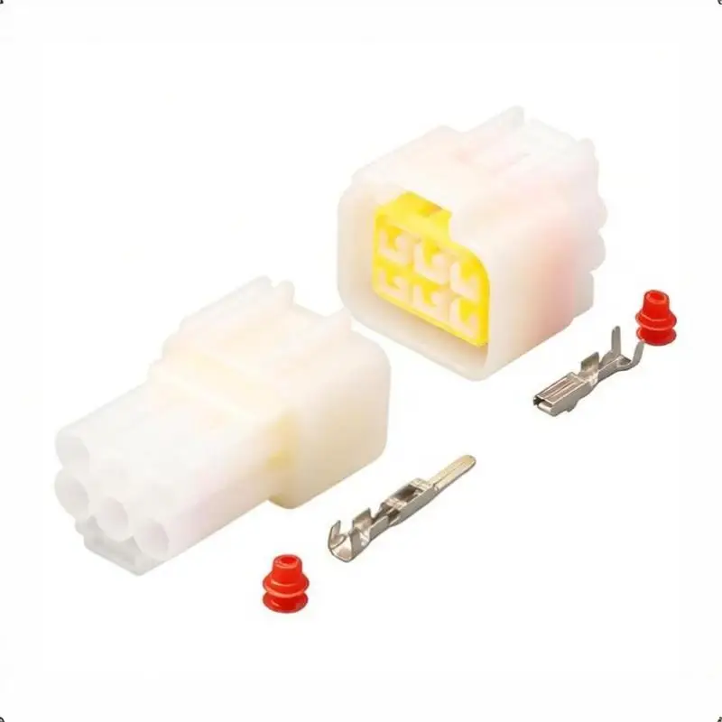 6P 9M 9F AC Assembly Waterproof Car Wire Connector Kit Universal for Auto Electrical System Modification Maintenance