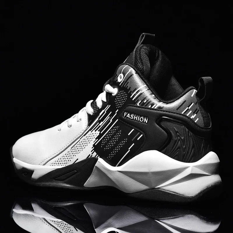 

New Men's Basketball Shoes Breathable Unisex Street High Quality Sneakers Outdoor Trainers Sneakers Couple Fashion Gym Lace-up