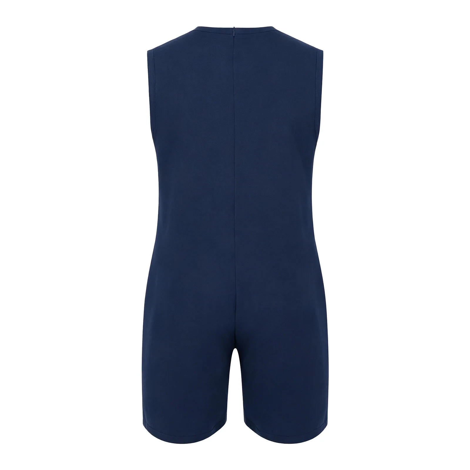 Men Women Elderly Alzheimer Special Needs Adaptive Clothing Anti-strip Back Zipper Jumpsuit ASD Adult Nursing Rompers Pajamas