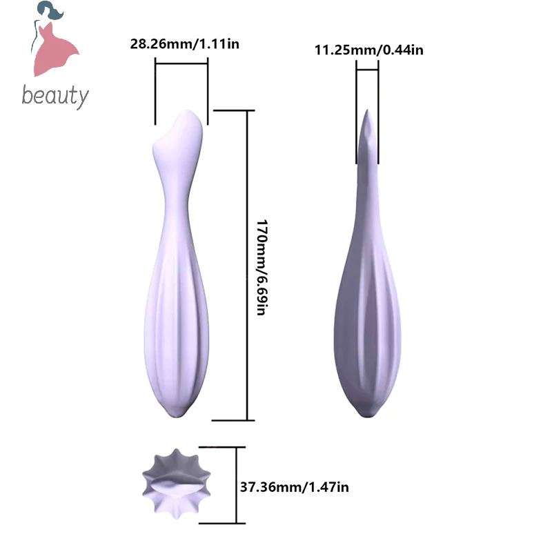 Gezichtsmassage Roller Stick Siliconen Gezichtsmassage Tool Huidverzorging Verminderen Vermoeidheid Voor Vrouwen Gezicht Massager Vormen Face Curve Cadeau