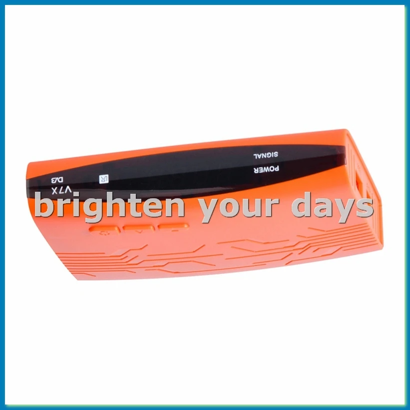 

V7X DVB-S/S2 Приемник спутникового телевидения 1080P Full HD 264 MPEG-4 Dongle CVBS PowerVu LNB PAL/NTSC Декодер Funcam EU Plug-A23U