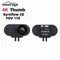 Hawkeye 4K Thumb FPV Camera Gyroflow FOV 170° 4K DC 5~23V 1080P For RC 2.5inch Traversing Droens Fixed-wing DIY Parts