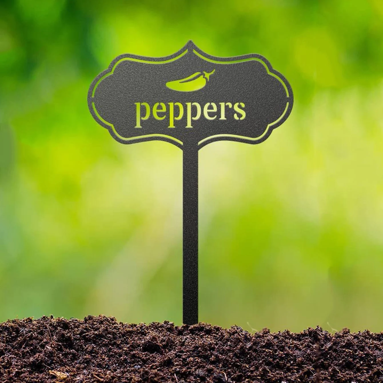 1pc-Garden Plant Marker-Durable Label for Indoor Outdoor Seed Planting, Fruit Vegetable Identification, and Decorative Ornament